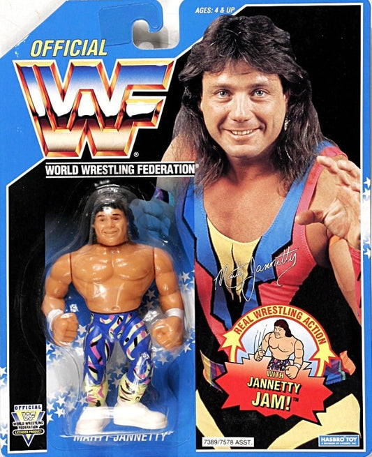 WWF Hasbro 10 Marty Jannetty with Jannetty Jam!