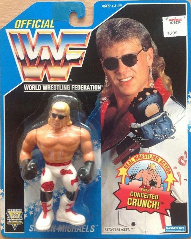 WWF Hasbro 10 Shawn Michaels with Conceited Crunch! [With White Tights] Action & Toy Figures PWcatalog