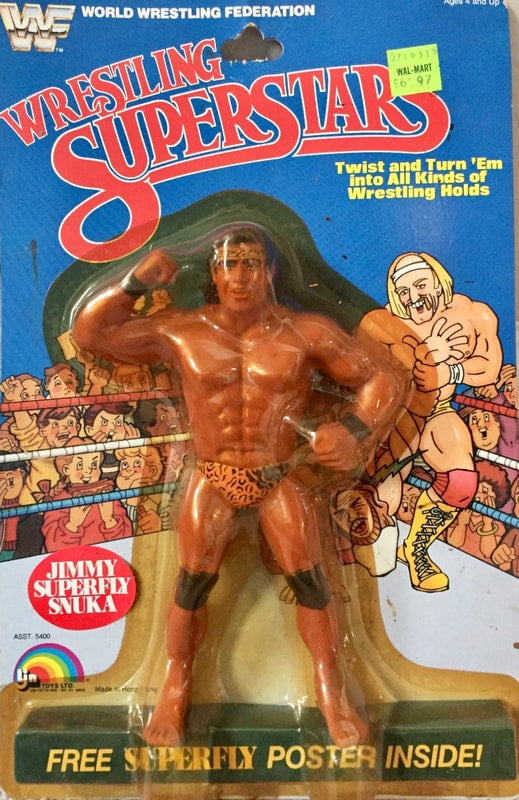 WWF LJN Wrestling Superstars 1 Jimmy "Superfly" Snuka