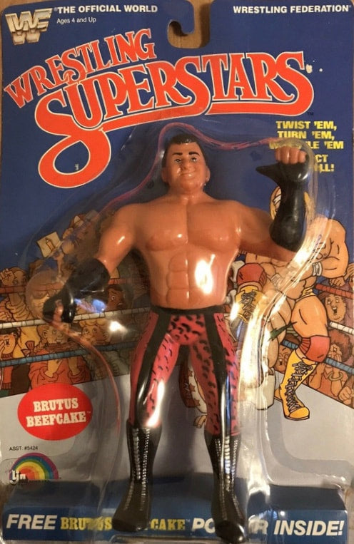 WWF LJN Wrestling Superstars 2 Brutus Beefcake Action & Toy Figures PWcatalog