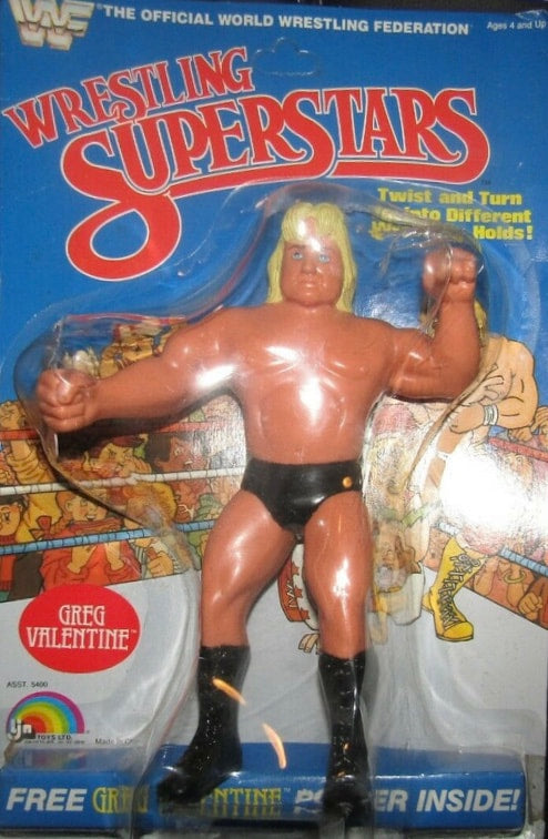 WWF LJN Wrestling Superstars 2 Greg Valentine Action & Toy Figures PWcatalog