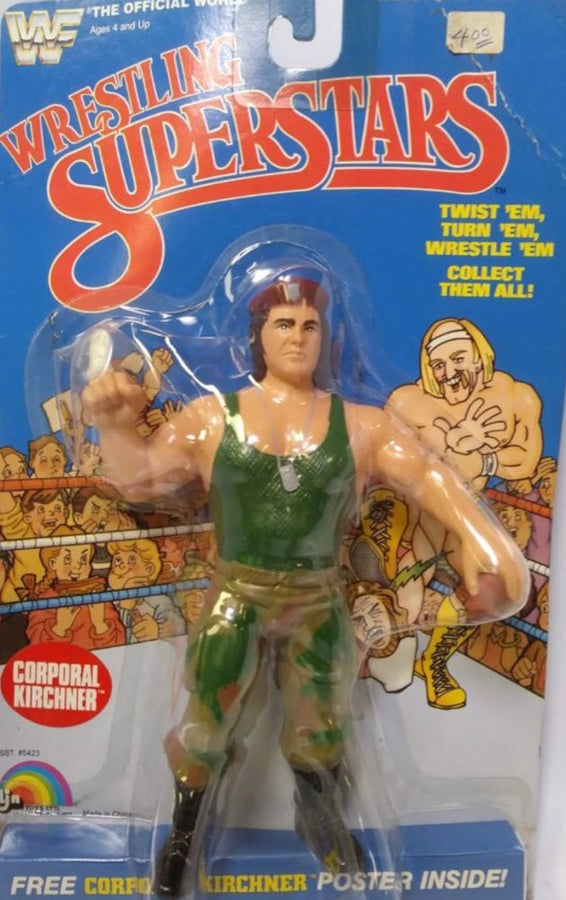 WWF LJN Wrestling Superstars 3 Corporal Kirchner [Without Beard] Action & Toy Figures PWcatalog