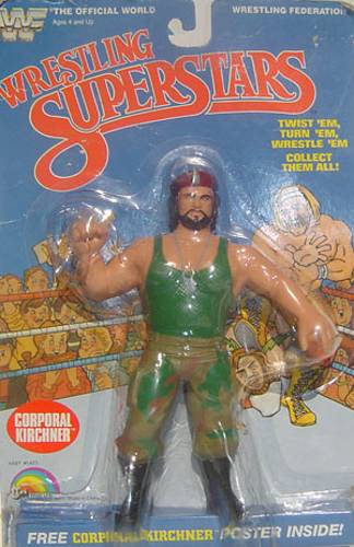 WWF LJN Wrestling Superstars 3 Corporal Kirchner [With Beard] Action & Toy Figures PWcatalog