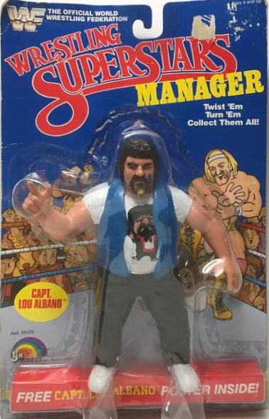 WWF LJN Wrestling Superstars 3 Capt. Lou Albano [With Red Lapels] Action & Toy Figures PWcatalog