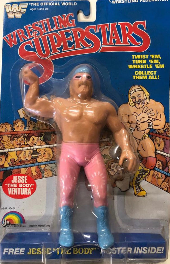 WWF LJN Wrestling Superstars 3 Jesse "The Body" Ventura Action & Toy Figures PWcatalog