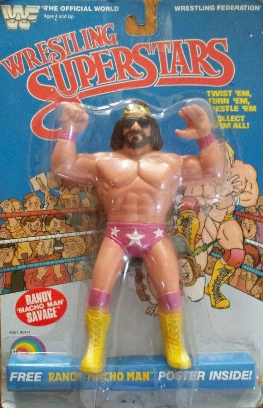 WWF LJN Wrestling Superstars 3 Randy "Macho Man" Savage Action & Toy Figures PWcatalog