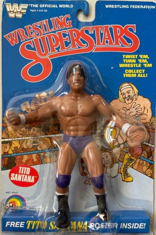 WWF LJN Wrestling Superstars 3 Tito Santana Action & Toy Figures PWcatalog