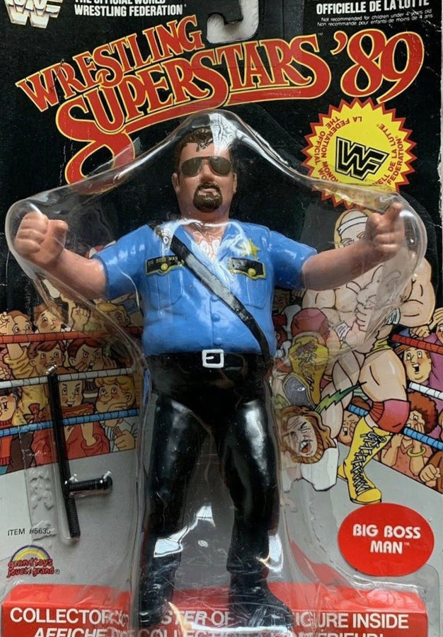 WWF LJN Wrestling Superstars 6 Big Boss Man Action & Toy Figures PWcatalog