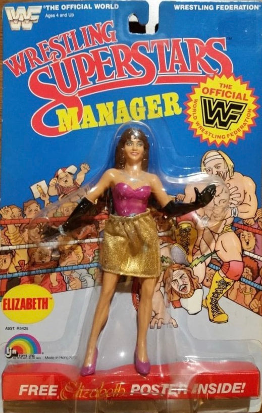 WWF LJN Wrestling Superstars 4 Elizabeth [With Gold Skirt] Action & Toy Figures PWcatalog