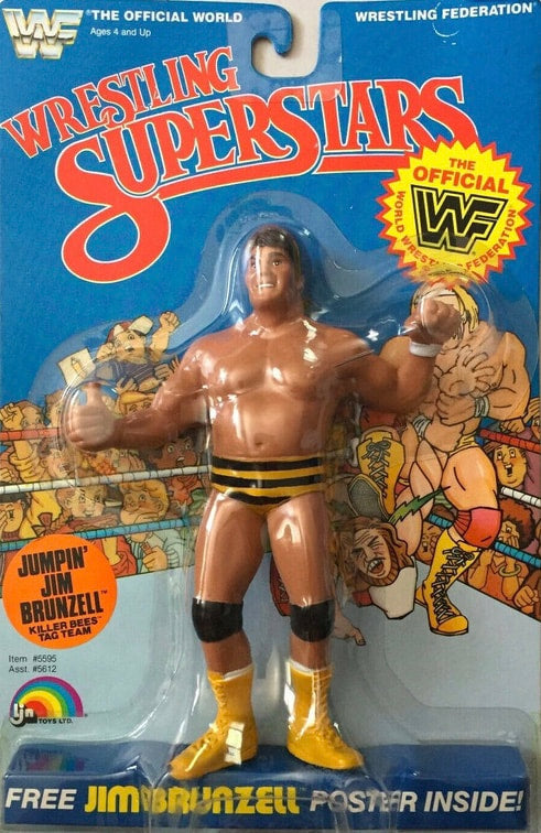 WWF LJN Wrestling Superstars 4 Jumpin' Jim Brunzell Action & Toy Figures PWcatalog