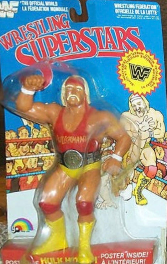 WWF LJN Wrestling Superstars 5 Hulk Hogan [With Yellow Trunks & Red Shirt]