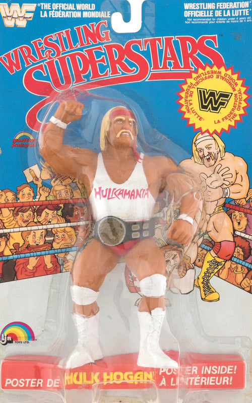 WWF LJN Wrestling Superstars 5 Hulk Hogan [With Red Trunks & White Shirt]