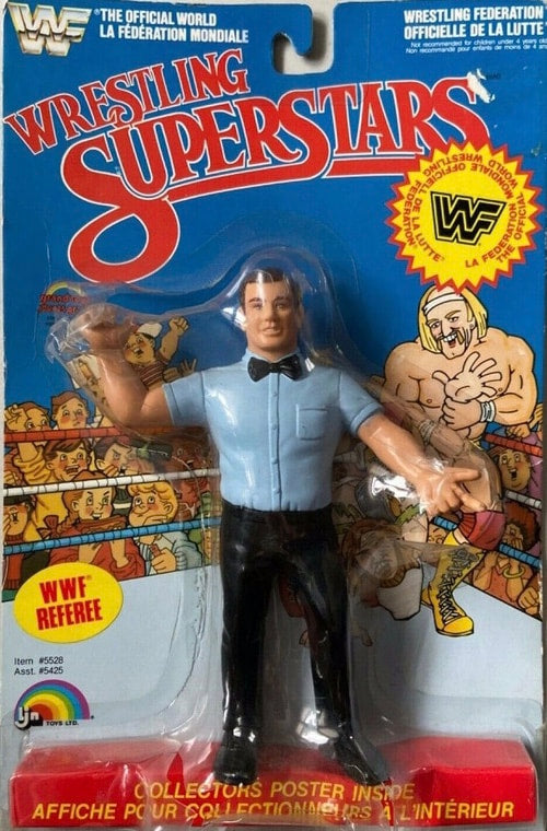 WWF LJN Wrestling Superstars 5 WWF Referee [With Blue Shirt]