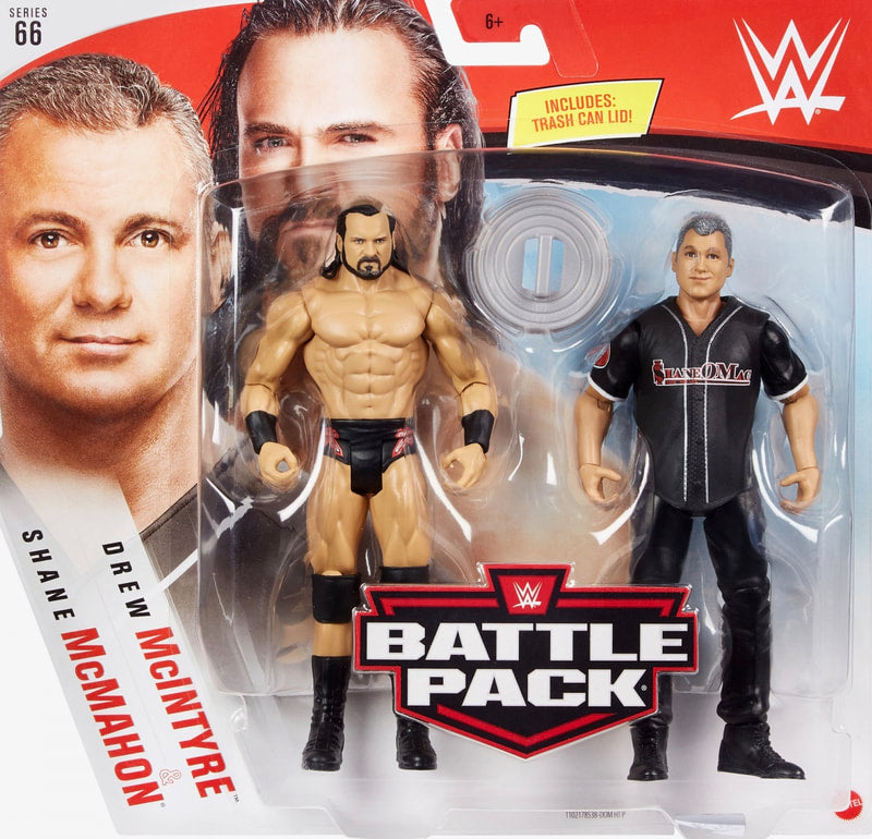 WWE Mattel Battle Packs 66 Drew McIntyre & Shane McMahon Action & Toy Figures PWcatalog