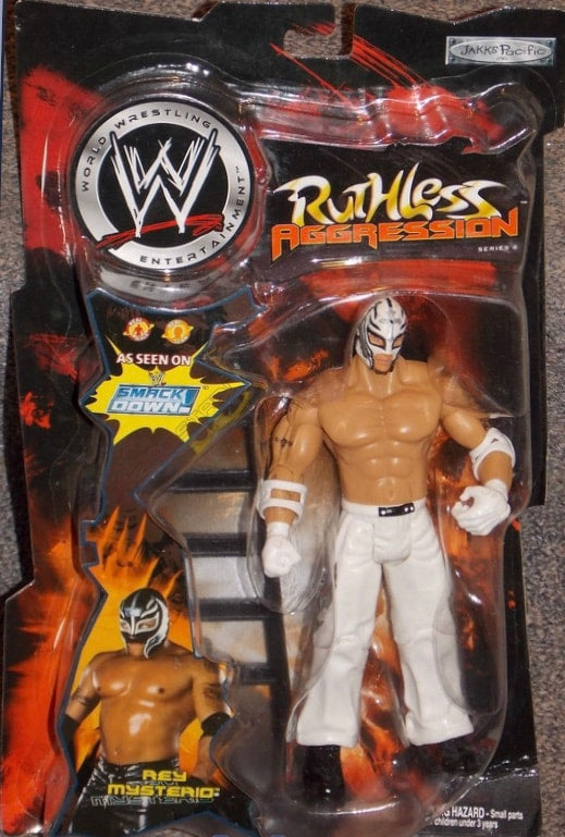 WWE Jakks Pacific Ruthless Aggression 4 Rey Mysterio [Rerelease] Action & Toy Figures PWcatalog