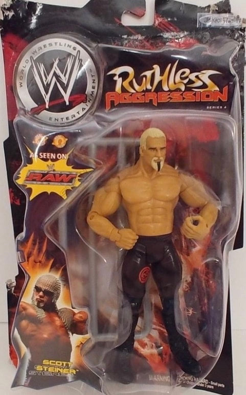 WWE Jakks Pacific Ruthless Aggression 4 Scott Steiner [Rerelease] Action & Toy Figures PWcatalog