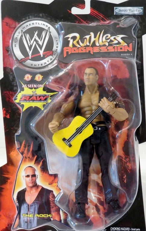 WWE Jakks Pacific Ruthless Aggression 4 The Rock Action & Toy Figures PWcatalog