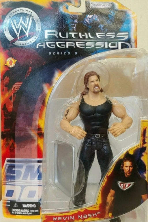 WWE Jakks Pacific Ruthless Aggression 5 Kevin Nash