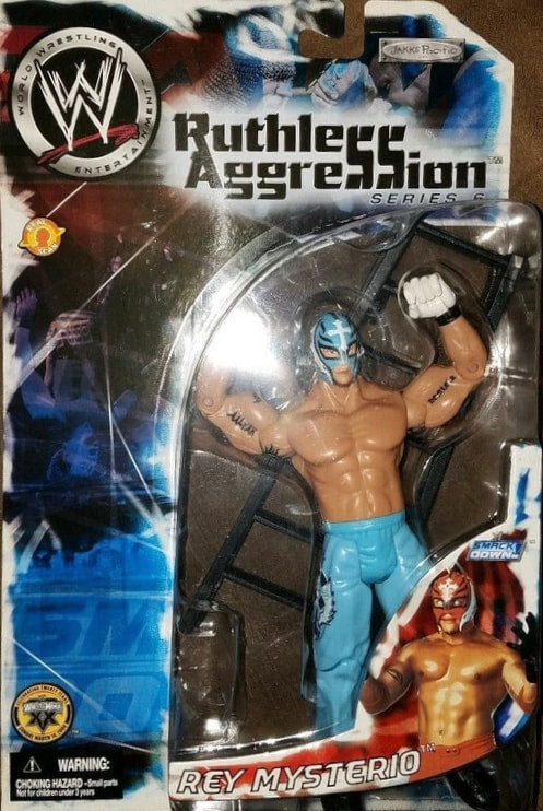 WWE Jakks Pacific Ruthless Aggression 6 Rey Mysterio Action & Toy Figures PWcatalog