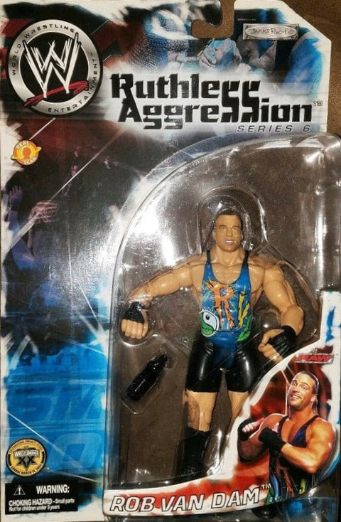 WWE Jakks Pacific Ruthless Aggression 6 Rob Van Dam