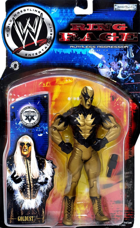 WWE Jakks Pacific Ruthless Aggression 7.5 Goldust