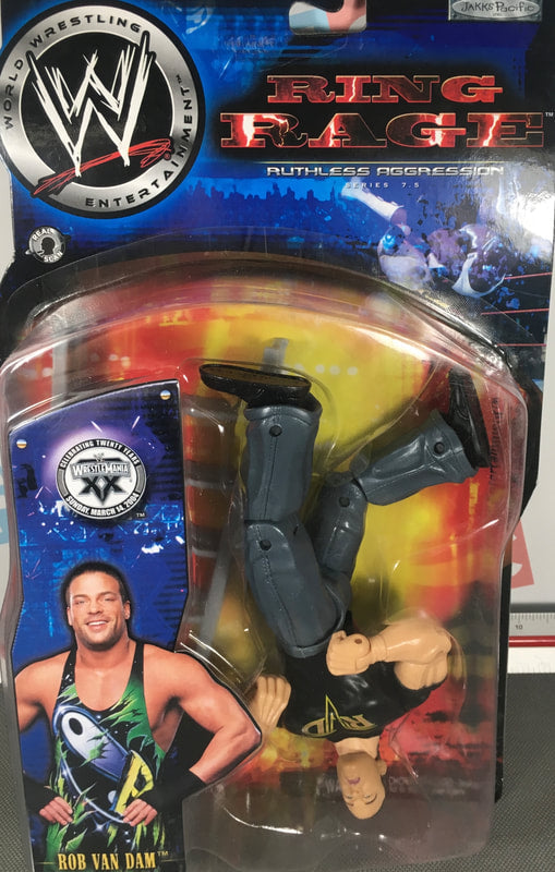 WWE Jakks Pacific Ruthless Aggression 7.5 Rob Van Dam