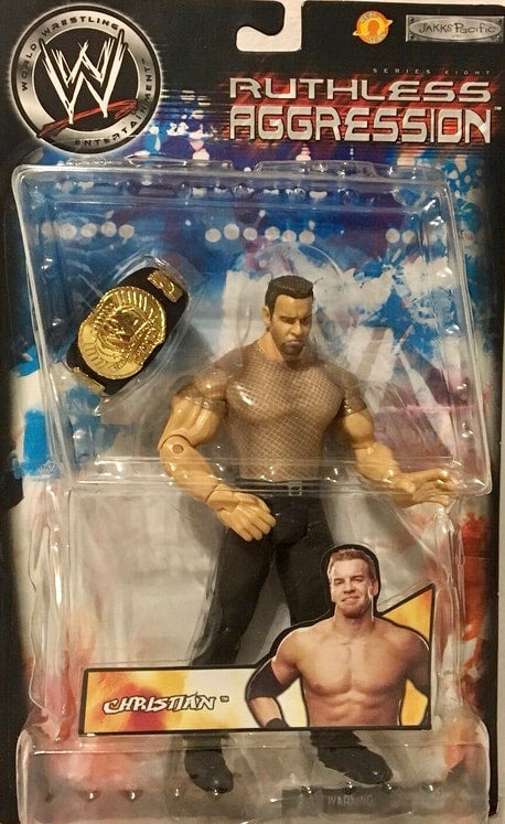 WWE Jakks Pacific Ruthless Aggression 8 Christian [With Short Sleeves]