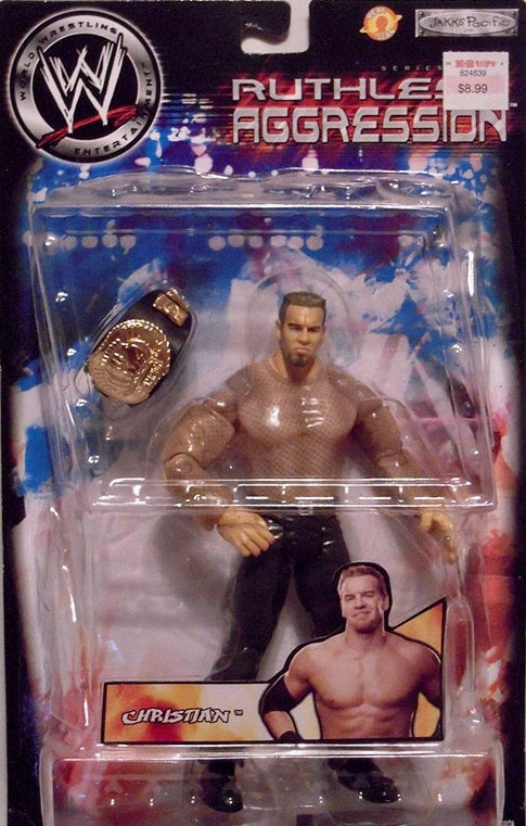 WWE Jakks Pacific Ruthless Aggression 8 Christian [With Long Sleeves] Action & Toy Figures PWcatalog