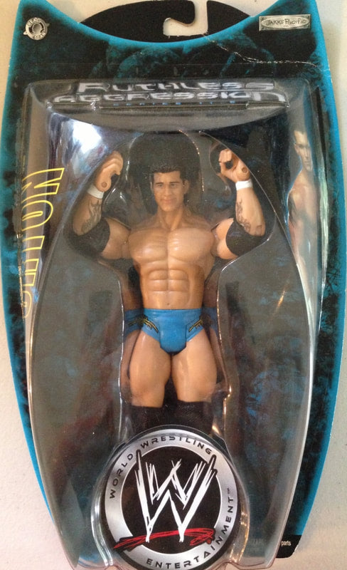 WWE Jakks Pacific Ruthless Aggression 11.5 Randy Orton [With Blue Trunks]