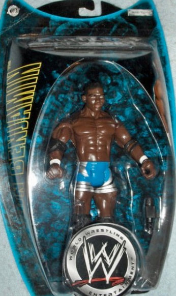WWE Jakks Pacific Ruthless Aggression 11.5 Shelton Benjamin [With Blue Bikers] Action & Toy Figures PWcatalog
