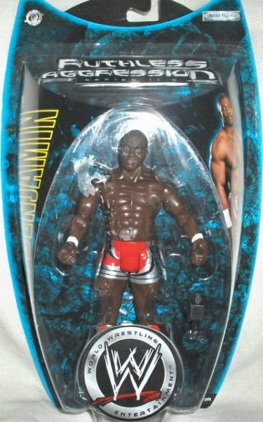 WWE Jakks Pacific Ruthless Aggression 11.5 Shelton Benjamin [With Red Bikers]