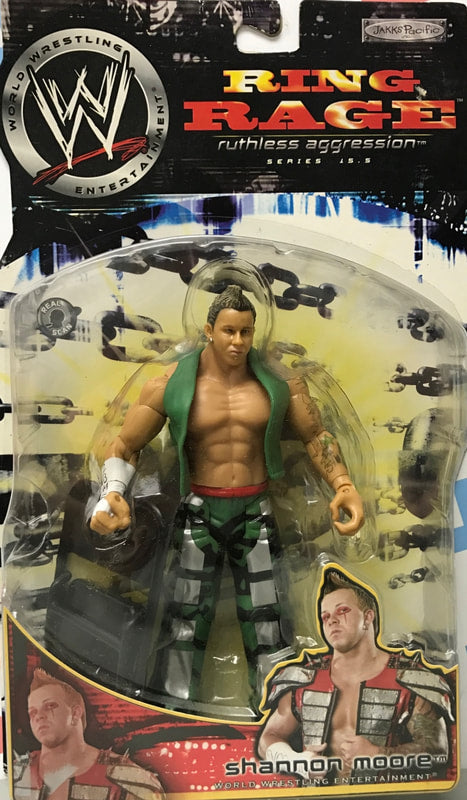WWE Jakks Pacific Ruthless Aggression 15.5 Shannon Moore Action & Toy Figures PWcatalog