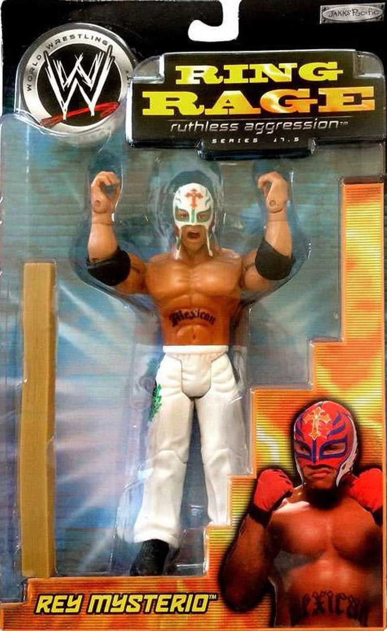 WWE Jakks Pacific Ruthless Aggression 17.5 Rey Mysterio