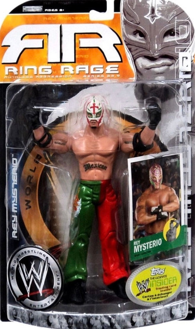 WWE Jakks Pacific Ruthless Aggression 22.5 Rey Mysterio [With Card]