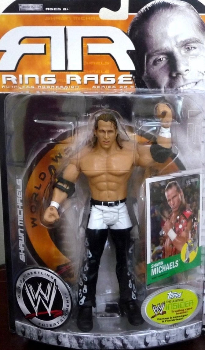 WWE Jakks Pacific Ruthless Aggression 22.5 Shawn Michaels [With Card]