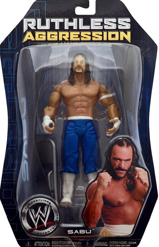 WWE Jakks Pacific Ruthless Aggression 24 Sabu [With Blue Pants] Action & Toy Figures PWcatalog
