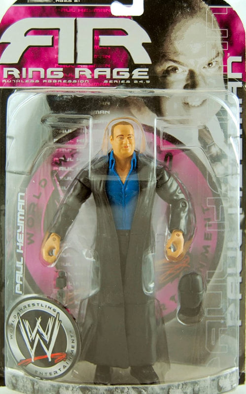 WWE Jakks Pacific Ruthless Aggression 24.5 Paul Heyman Action & Toy Figures PWcatalog