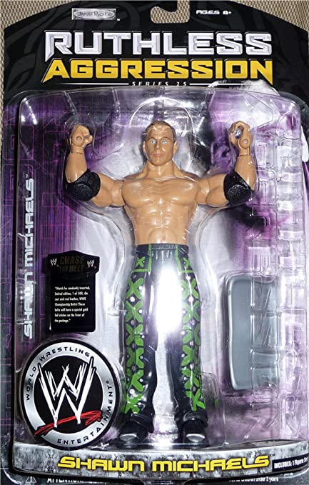 WWE Jakks Pacific Ruthless Aggression 25 Shawn Michaels Action & Toy Figures PWcatalog