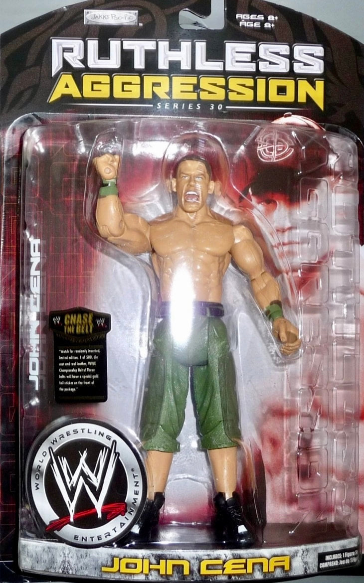 WWE Jakks Pacific Ruthless Aggression 30 John Cena Action & Toy Figures PWcatalog