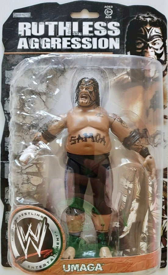 WWE Jakks Pacific Ruthless Aggression 32 Umaga Action & Toy Figures PWcatalog