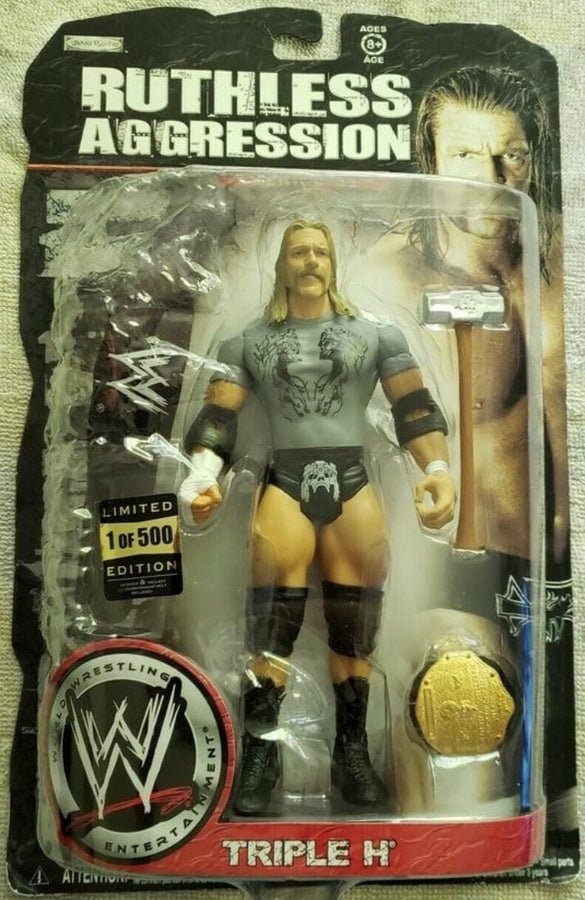 WWE Jakks Pacific Ruthless Aggression 33 Triple H [Chase] Action & Toy Figures PWcatalog