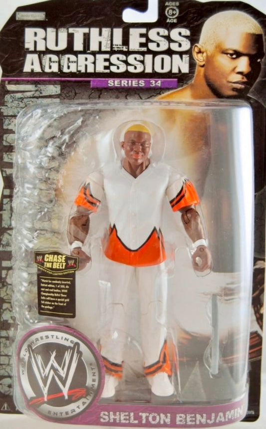 WWE Jakks Pacific Ruthless Aggression 34 Shelton Benjamin