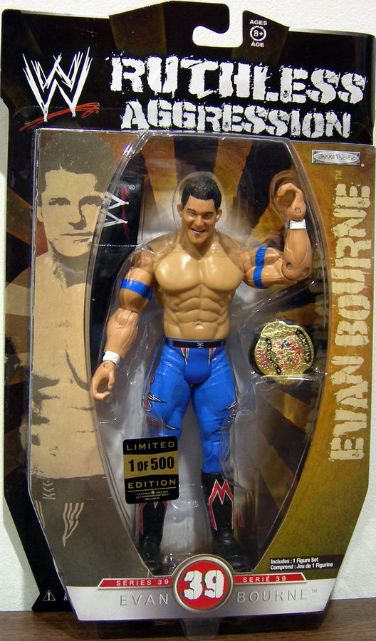 WWE Jakks Pacific Ruthless Aggression 39 Evan Bourne [Chase] Action & Toy Figures PWcatalog