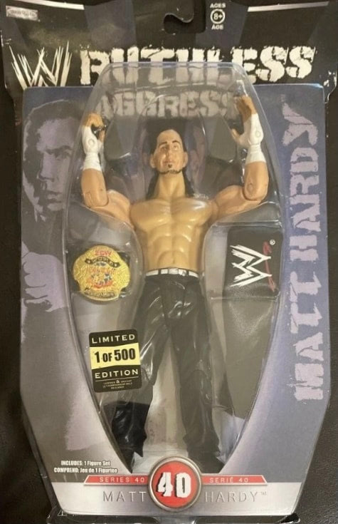 WWE Jakks Pacific Ruthless Aggression 40 Matt Hardy [Chase] Action & Toy Figures PWcatalog