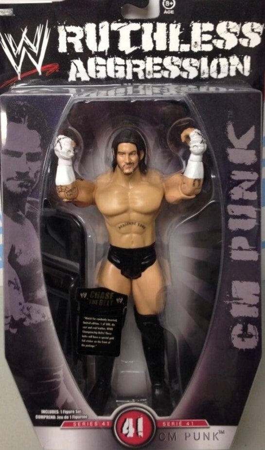 WWE Jakks Pacific Ruthless Aggression 41 CM Punk