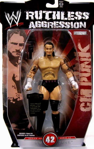 WWE Jakks Pacific Ruthless Aggression 42 CM Punk