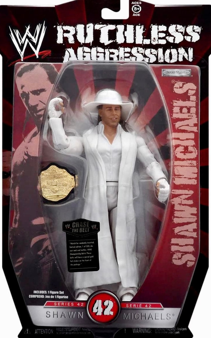 WWE Jakks Pacific Ruthless Aggression 42 Shawn Michaels Action & Toy Figures PWcatalog