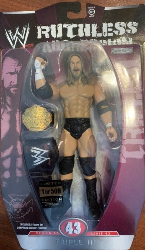 WWE Jakks Pacific Ruthless Aggression 43 Triple H [Chase] Action & Toy Figures PWcatalog