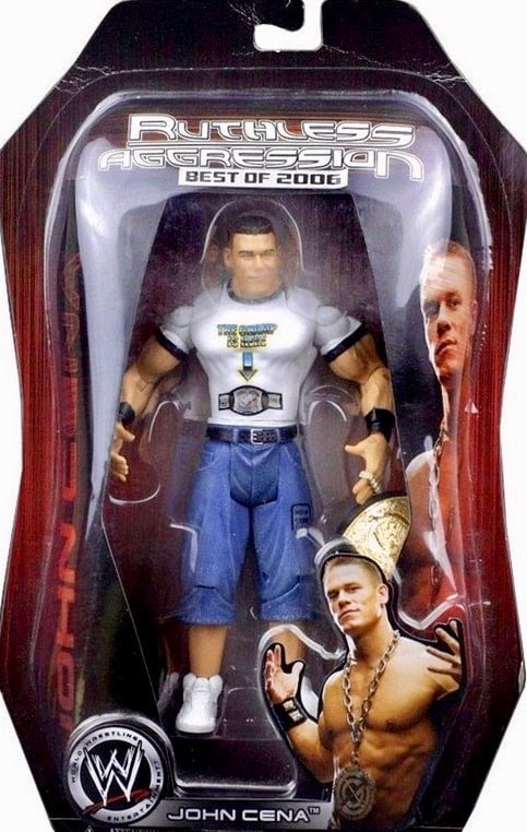 WWE Jakks Pacific Ruthless Aggression Best of 2006 John Cena