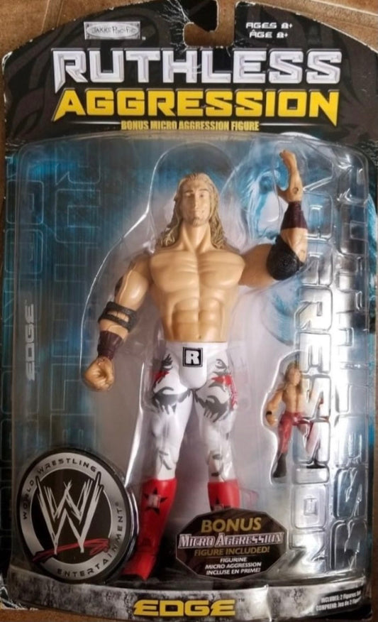 WWE Jakks Pacific Ruthless Aggression With Micro Aggression Series 2 Edge